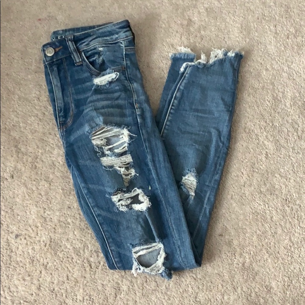 American Eagle high-rise jeggings